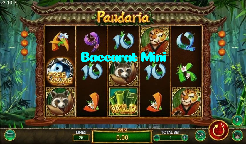 Baccarat Mini casino presented on mobile device in Pakistan with slots and live games